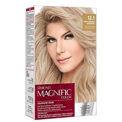 Imagem de Amend Magnific Color 12.1 - Louro Claríssimo Acinzentado