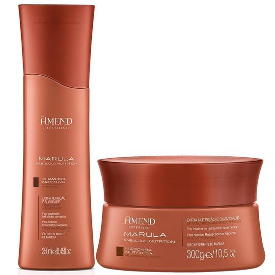 Imagem de Amend - Marula Fabulous Shampoo 250Ml + Máscara 300G