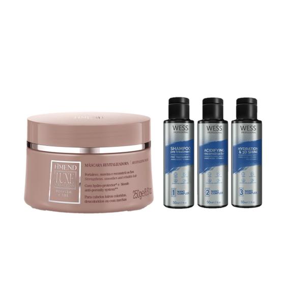 Imagem de Amend Máscara Luxe Creations 250g +Wess Kit NanoSelagem 50ml