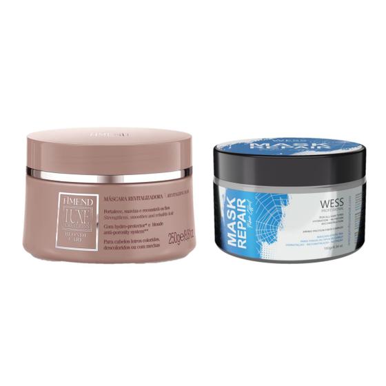 Imagem de Amend Máscara Luxe Creations 250g +Wess Mask Repair 180g