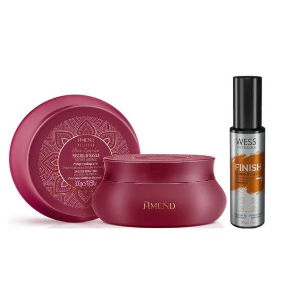 Imagem de Amend Máscara Oil Egipicios 300g + Wess Finish 50ml