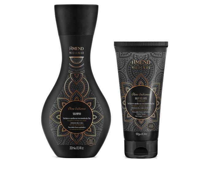 Imagem de Amend Millenar Óleos Indianos Shampoo e Balm Selante