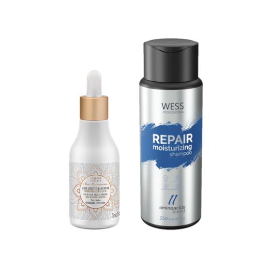 Imagem de Amend Óleo Marroquino 75ml + Wess Shampoo Repair 250ml