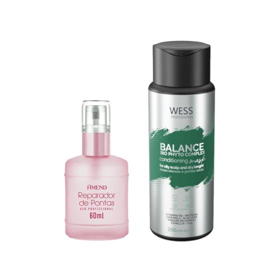 Imagem de Amend Reparador de Pontas 55ml + Wess Cond. Balance250ml