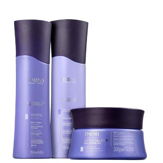 Imagem de Amend Specialist Blonde Kit Matizador (3 Produtos)