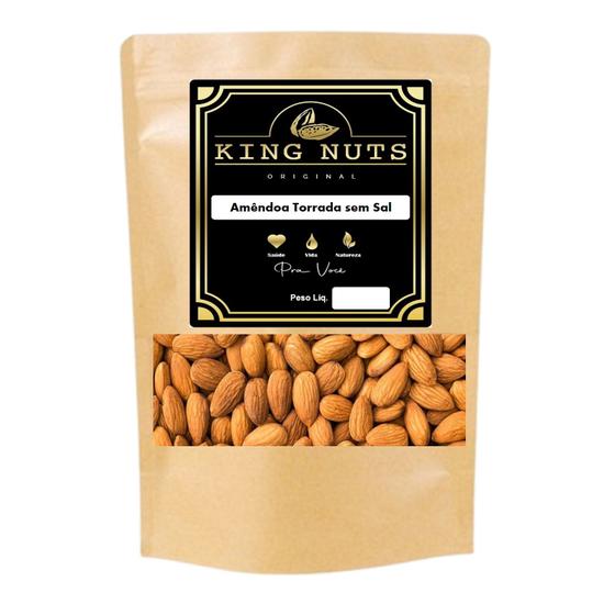 Imagem de Amêndoas Chilena Torrada Sem Sal 500g King Nuts