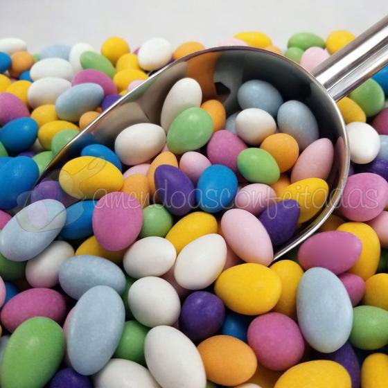 Imagem de Amêndoas Confeitadas Coloridas 5kg