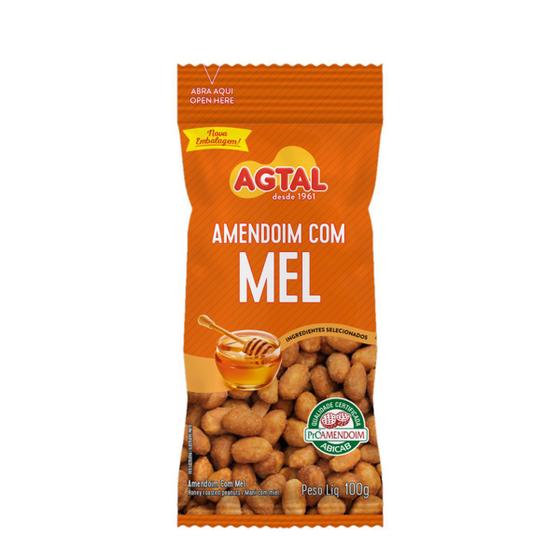 Imagem de Amendoim com Mel 100g - Agtal