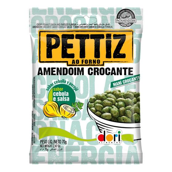 Imagem de Amendoim Pettiz Crocante Cebola e Salsa 70g