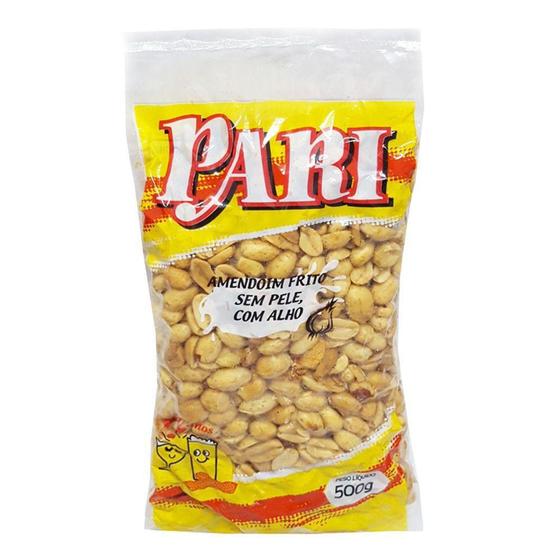 Imagem de Amendoim sem Pele com Alho Pari 500g - Samkopal