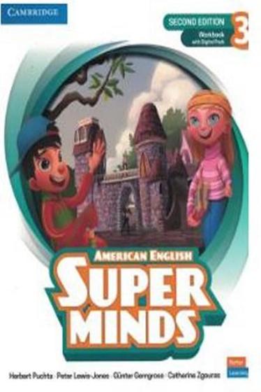 Imagem de Amer super minds 3 workbook w/digital pack 2ed