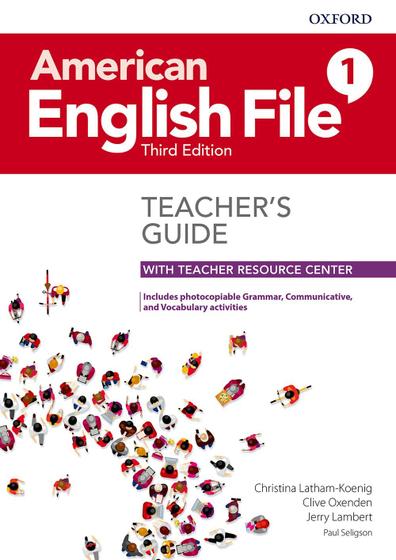 Imagem de AMERICAN ENGLISH FILE 1 - TB PK - 3º ED