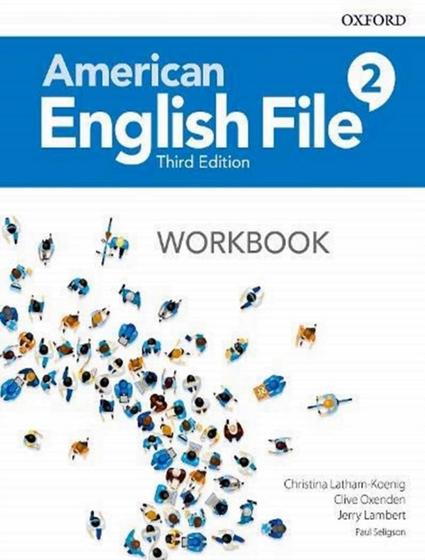 Imagem de American english file 2 wb - 3rd ed - OXFORD UNIVERSITY