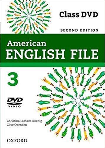 Imagem de American English File 3 - Class DVD - Second Edition - Oxford