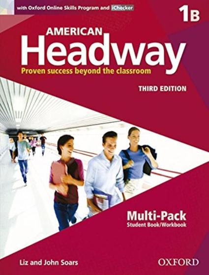 Imagem de American headway 1b sb multipack with online skills - 3rd ed - OXFORD UNIVERSITY