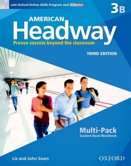 Imagem de American Headway 3B - Multi-Pack (Student's Book With Workbook And Oxford Online Skills Program & Ichecker) - Third Edition - Oxford University Press - ELT