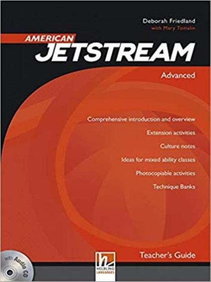 Imagem de American jetstream advanced - teacher's guide with e-zone and class audio cd