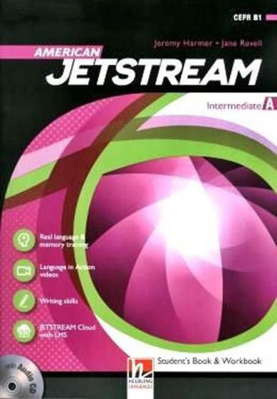 Imagem de American jetstream intermediate a - student's book and workbook with audio cd and e-zone - HELBLING LANGUAGES ***