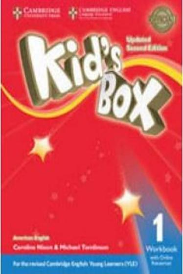 Imagem de American kids box 1   workbook with online resources updated   2ed