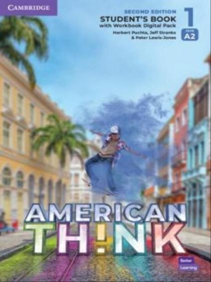 Imagem de American think 1 students book with workbook digital pack - second edition