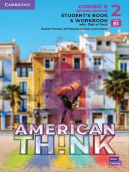 Imagem de American think 2b combo students book and workbook with digital pack - second edition - CAMBRIDGE UNIVERSITY PRESS DO BRASIL***