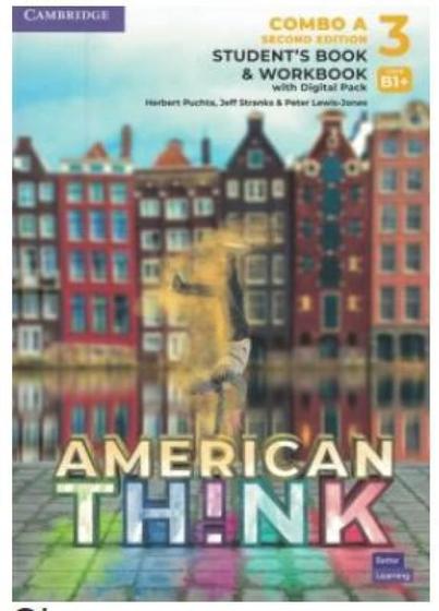 Imagem de American Think Level 3 Sb And Wb With Digital Pack Combo A - Cambridge