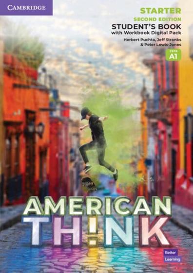 Imagem de American think starter sb with wb digital pack - 2nd ed - CAMBRIDGE UNIVERSITY