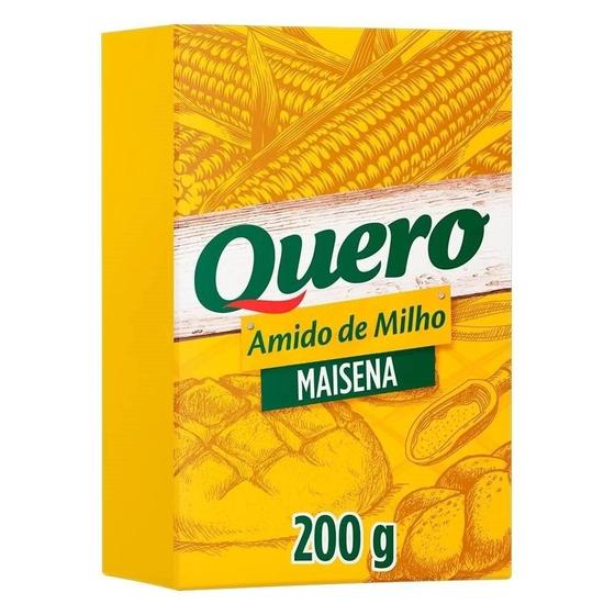 Imagem de Amido de Milho Quero 200g Embalagem com 24 Unidades