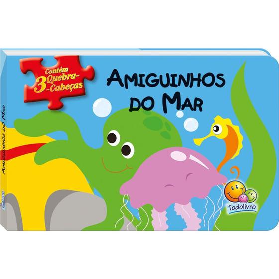 Imagem de Amiguinhos em quebra-cabeças: amiguinhos do mar