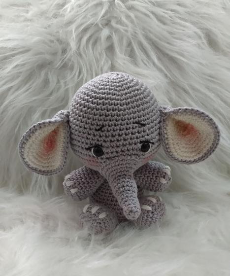 Imagem de Amigurumi Safari Elefante