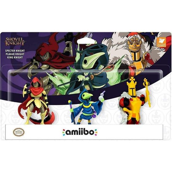 Imagem de Amiibo Shovel Knight Pack 3 Amiibos Switch 3Ds Wii U