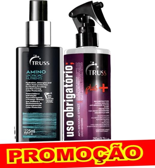 Imagem de Amino Protetor Térmico + Uso Obrigatório Plus+ Reconstrutor Capilar