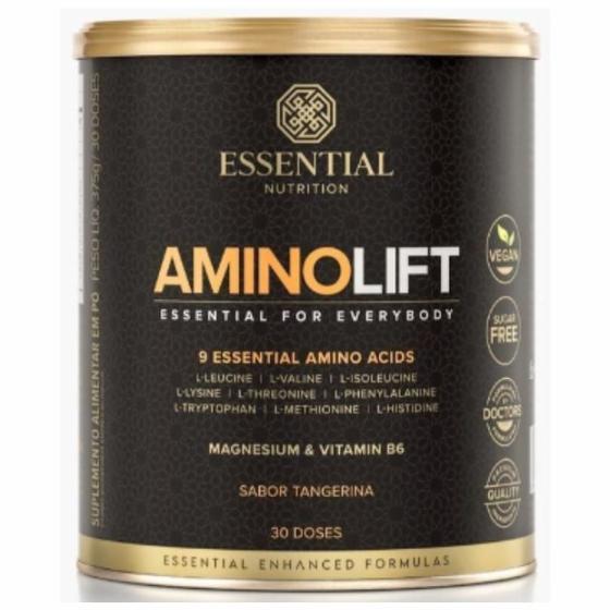 Imagem de Aminolift Tangerina - (375g / 30 Doses) - Essential Nutrition