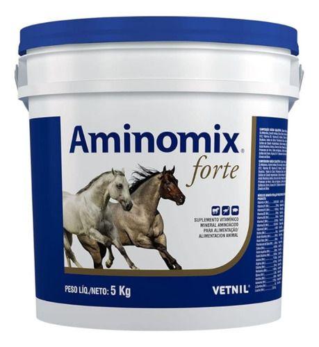 Imagem de Aminomix Forte 5kg Vetnil Suplemento Vitamínico Para Animais