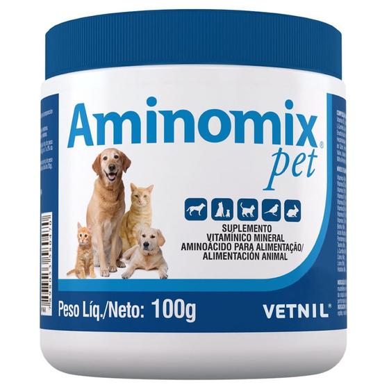 Imagem de Aminomix Pet Pó 100 g - Vetnil