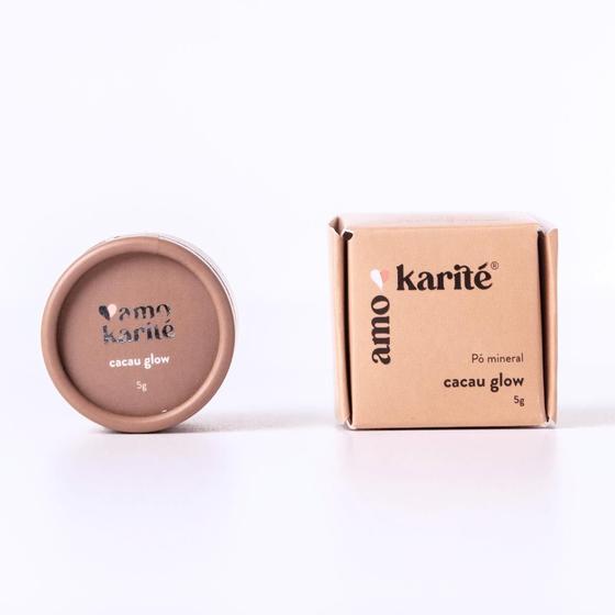 Imagem de Amokarité Pó Glow Mineral Cacau 5g