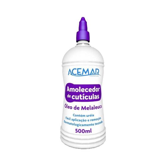 Imagem de Amolecedor Cutícula Acemar Óleo De Melaleuca 500ml