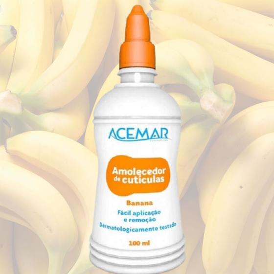 Imagem de Amolecedor de Cutícula Acemar Banana 100ml