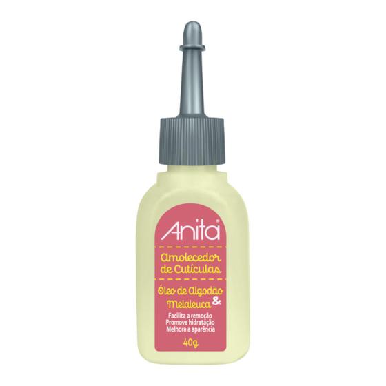 Imagem de Amolecedor de cutículas com Óleo de algodão e Melaleuca 40g Anita