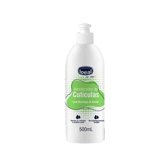 Imagem de Amolecedor de Cuticulas Ideal 500ml Com Oleo Mant Karite