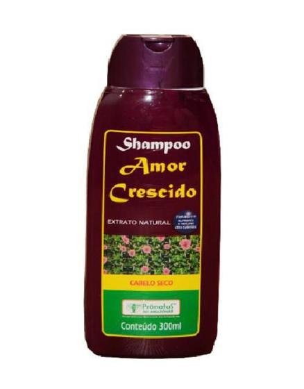 Imagem de Amor Crescido-Shampoo Com Extrato Natural Para Cabelos Secos