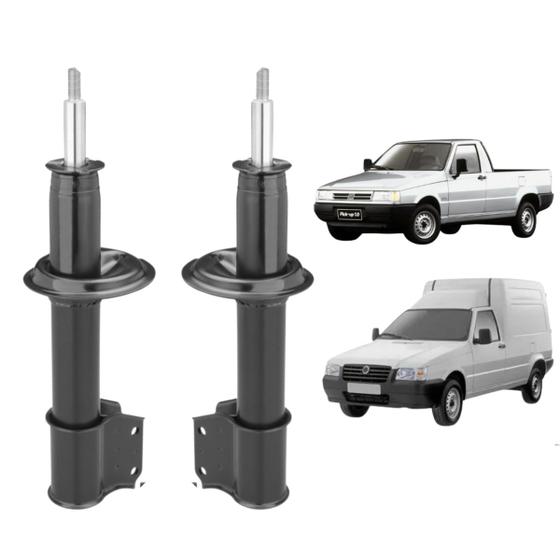 Imagem de Amortecedor Dianteiro Direito+Esquerdo Fiorino Pick-Up Chassi Curto 1989 A 1994 Nakata