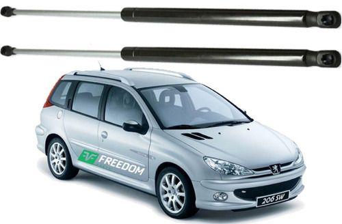 Imagem de Amortecedor do vidro traseiro peugeot 206 207 sw 2005 á 2016 kit c/2 unidades