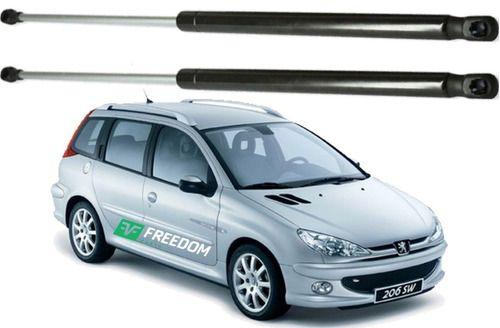 Imagem de Amortecedor do vidro traseiro peugeot 206 207 sw 2005 á 2016 kit c/2 unidades