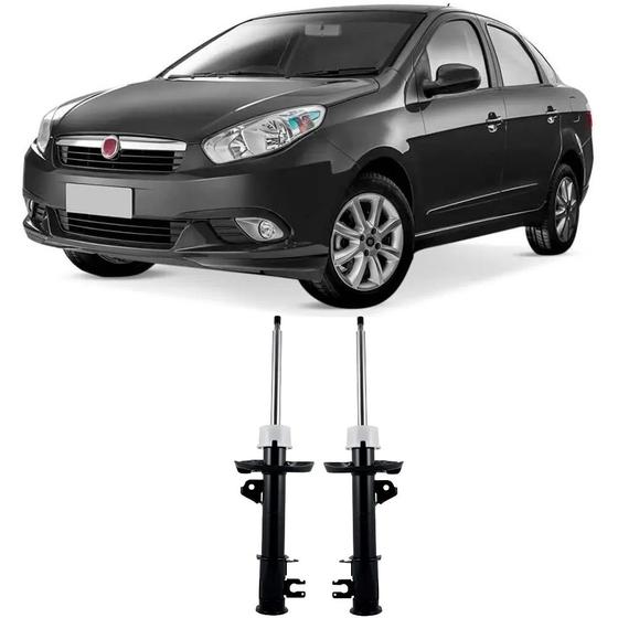 Amortecedor Fiat Grand Siena Dianteiro 2011 Até 2019 O Par - Triauto ...