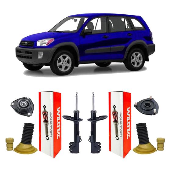 Imagem de Amortecedor + Kit Batente Dianteiro RAV4 99-02 - Auto Flex