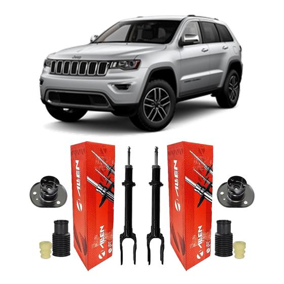 Imagem de Amortecedor + Kit Coxim Dianteiro Grand Cherokee 2011 A 2015