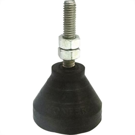 Imagem de Amortecedor Monfer Borracha N.0 1/4'' 20Kg 14 - Kit C/20