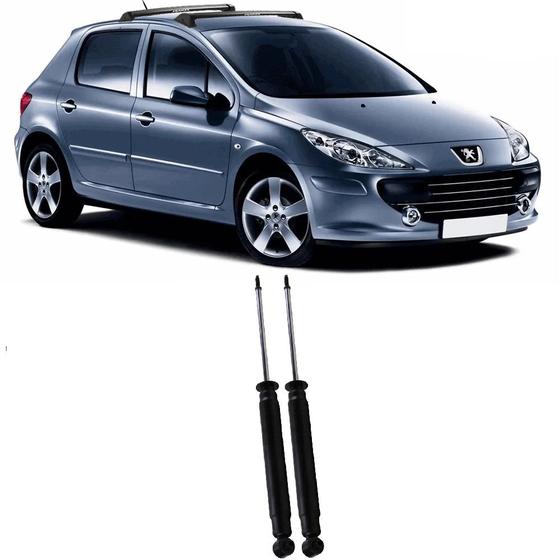 Imagem de Amortecedor Peugeot 307 Traseiro 2002 Até 2012 O Par