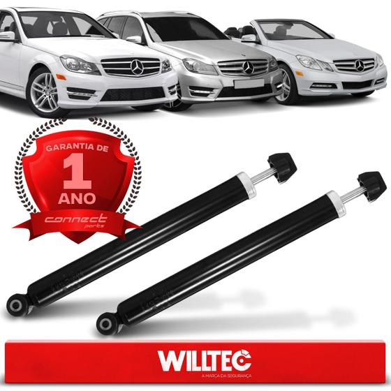 Imagem de Amortecedor Traseiro Mercedes Benz C Class E Class Willtec AMT815